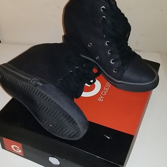 guess sneaker heels